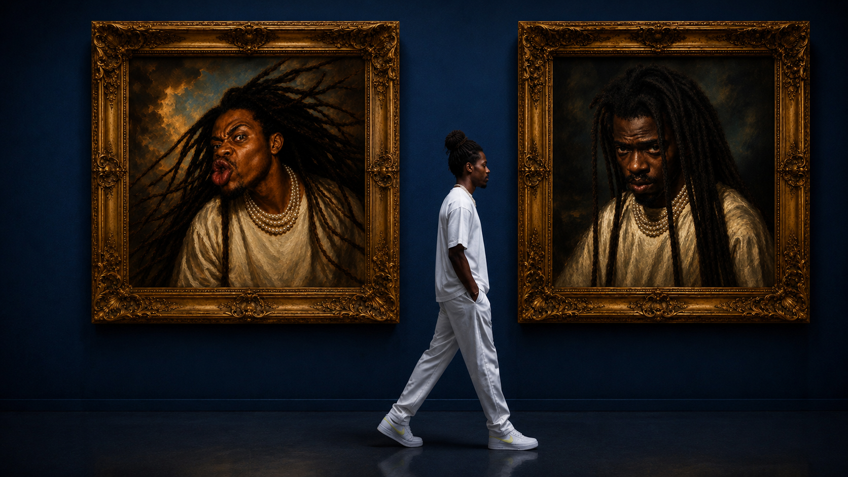 Intérieur du musée du Rap Kréyòl