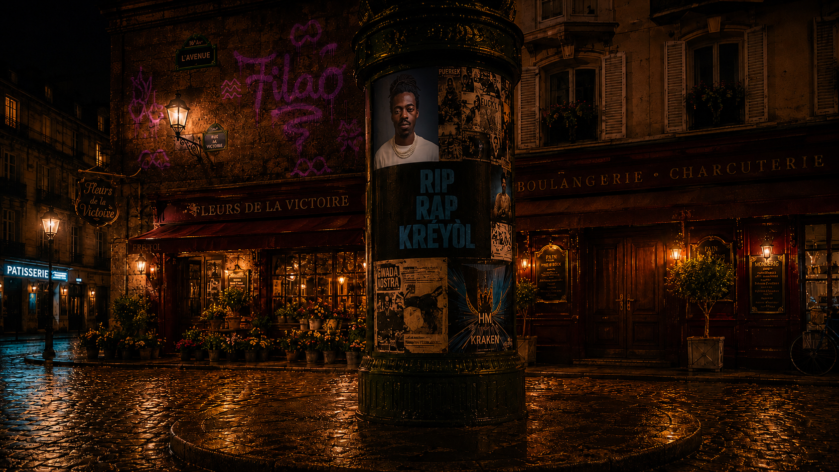 Progression dans Paris